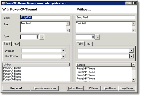 Classic Windows XP Theme (no theme)