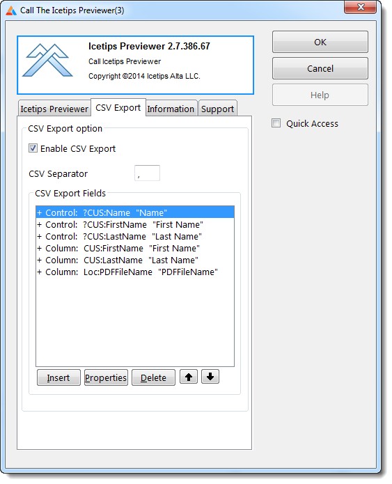 CSV_Export_Tab